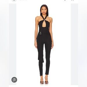 NWT REVOLVEx Camila Coelho Black Women's Jumpsuit